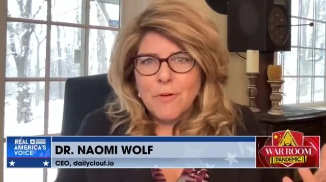 Dr Naomi Wolf:  