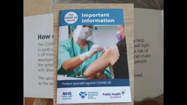 Lets Review NHS information booklet