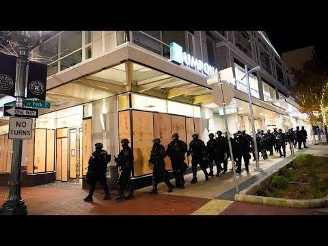 There are still riots in Portland and Seattle ‘even with Biden winning’