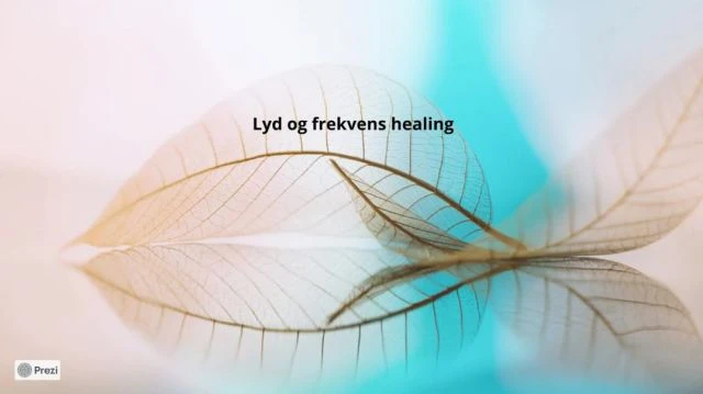 Lyd -og frekvens-healing