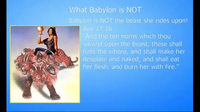 MYSTERY BABYLON THE BIBLICAL CASE FOR JERUSALEM PART 1