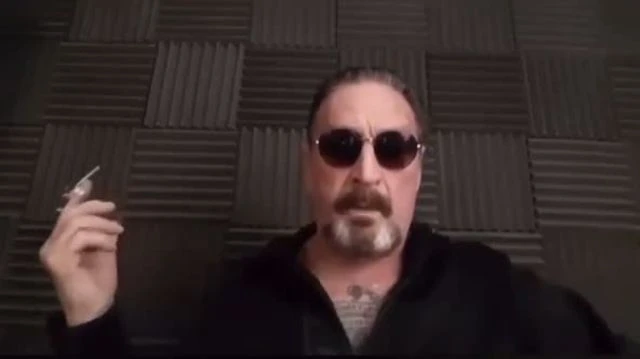 John McAfees last known video