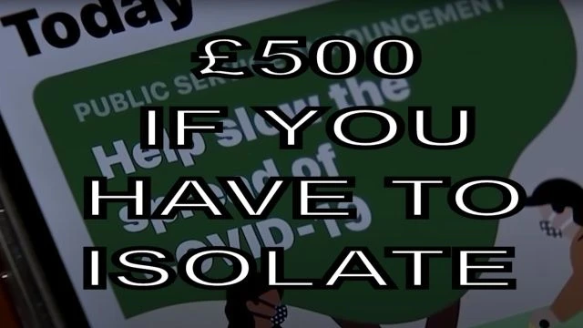 £500 one off if you have to self-isolate from test and trace alert