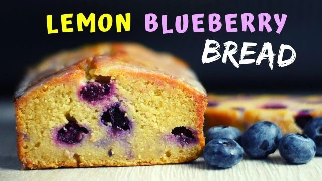 Lemon Blueberry Bread (Made with oats only)