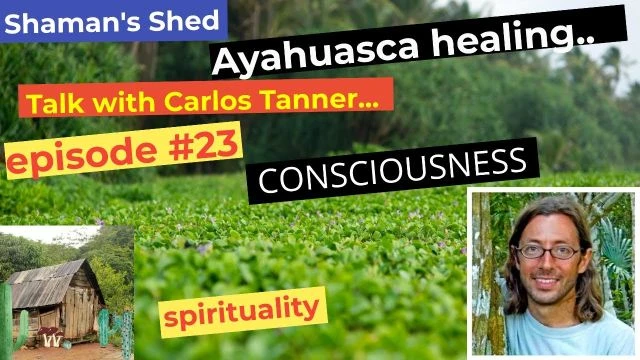 #23 Talk with Carlos Tanner | Ayahuasca Foundation | Healing | Consciousness and more