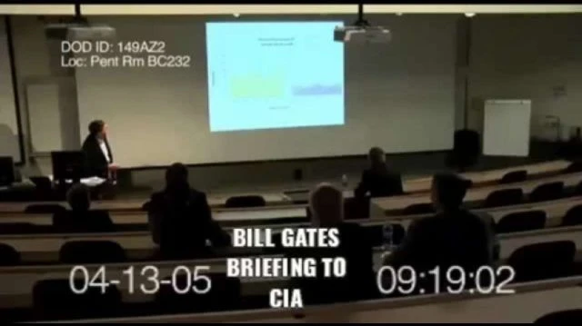 Bill Gates Briefing To CIA? (20050413)