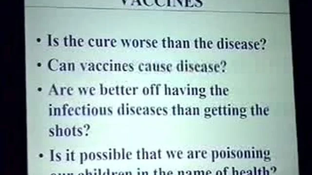 Educate Before You Vaccinate 5-26 A Vaccination Victims Testimonial  Research