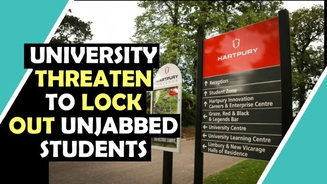 UNIVERSITY Threaten To LOCK OUT UnJabbed Students / Hugo Talks #lockdown