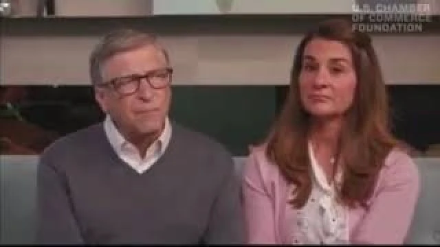 Bill & Melinda Gates Giggle & Smirk Over 2nd Wave of Pandemic