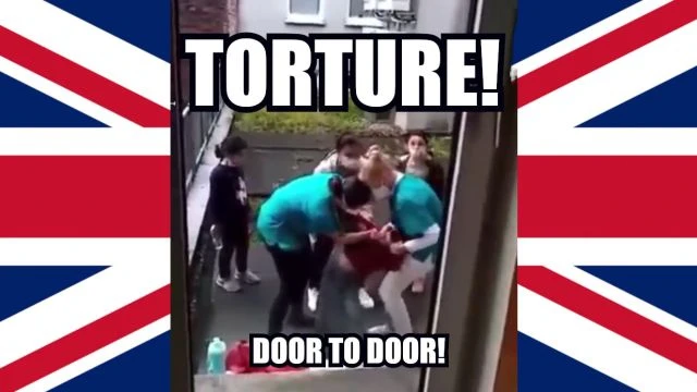 FORCED Door to door covid testing on CHILDREN! CHILD ABUSE! WATCH!