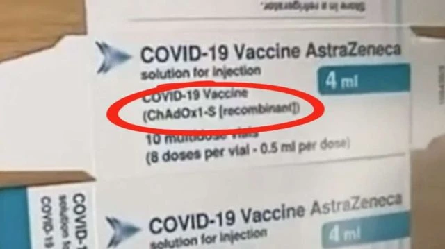 Covid-19 Vaccine AstraZeneca ChAd0x1