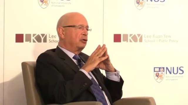 Klaus Schwab Reveals The World Economic Forums 