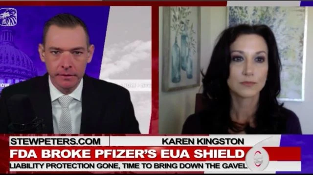 Karen Kingston  FDA Broke Pfizers EUA Shield Liability Protection Gone