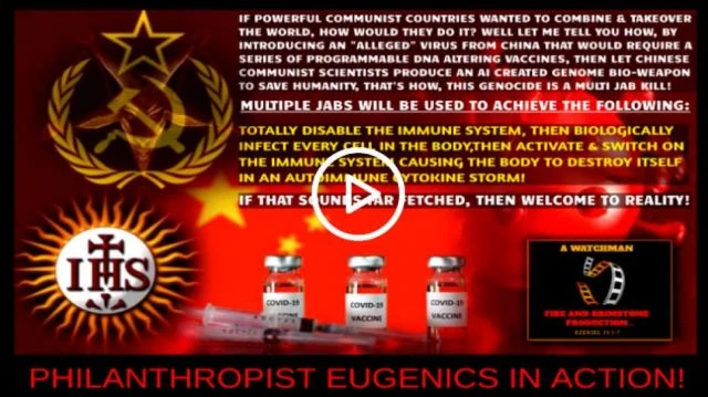 A COMMUNIST CREATED FAKE VIRUS ALSO REQUIRES A TROJAN VACCINE!