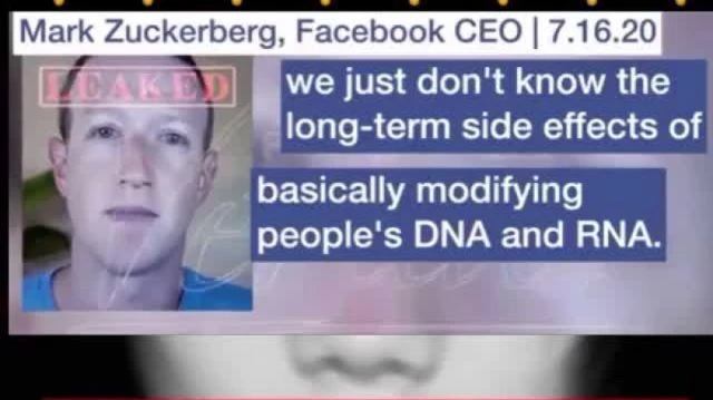 What did Mark Zuckerberg say about the vaccines-