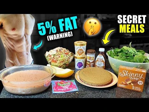 The 5 MEALS that got me to *5% BODY FAT* | My *SECRET* High Volume Low Calorie Recipes