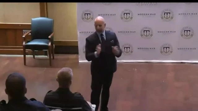 James Giordano (Georgetown/DARPA) Speaking To Military Officers  