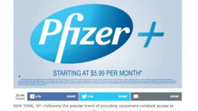 Phizer Monthly Booster Shot