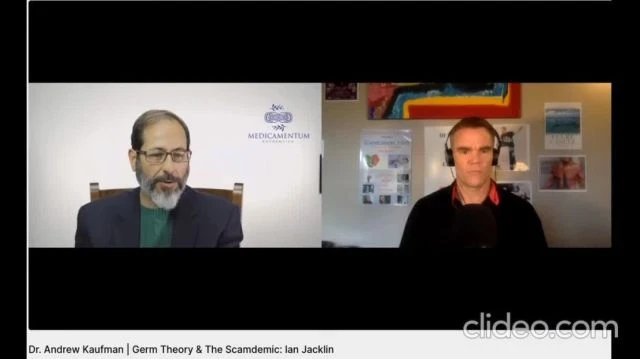 LINK - [NO VIRUS EVER] ⁣Dr Andrew Kaufman | Germ Theory & The Scamdemic: Ian Jacklin