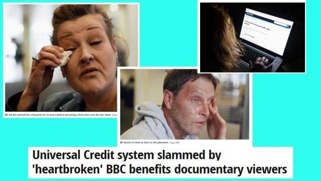 Aftermath from BBC Documentary: Universal Credit plus my thoughts