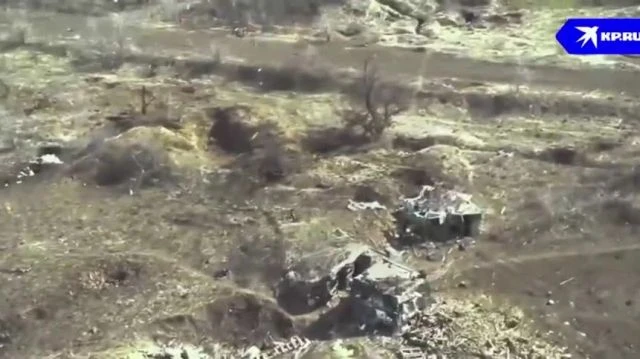 Aftermath of a massive battle in Donbass - Ukrainian positions got obliterated