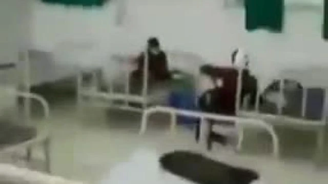 man-films-inside-empty-indian-hospital