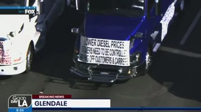 Los Angeles State Assembly Wendy Carrillo Voted for HIGHER GAS TAXES!!!  TRAFFIC ALERT: A group of Big-Rig dri