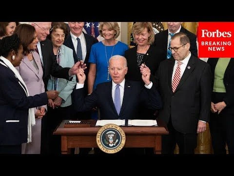 Funny Moment: Biden Runs Out Of Bill-Signing Pens Has Aide Bring Him More