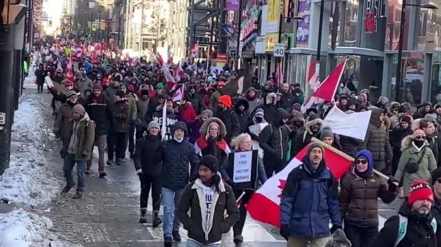 ⚡️ Massive demonstration of solidarity in Toronto this weekend as the ‘fringe minority’ turns out