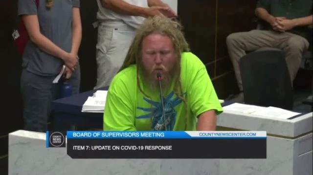 County of San Diego Board of Supervisors Meeting RANT 8-17-2021