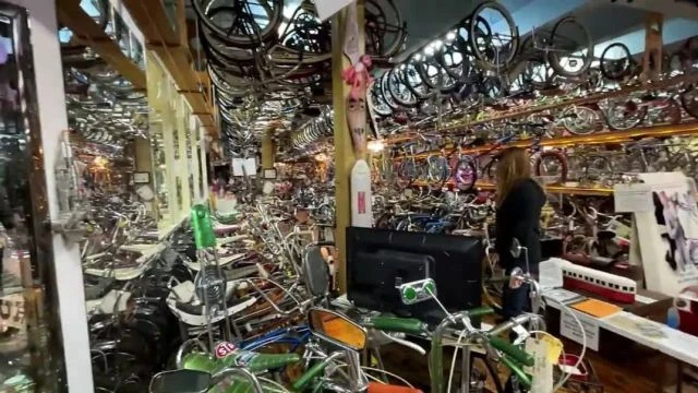 Bicycle Heaven Museum Tour  - Worlds Craziest Bike Collection