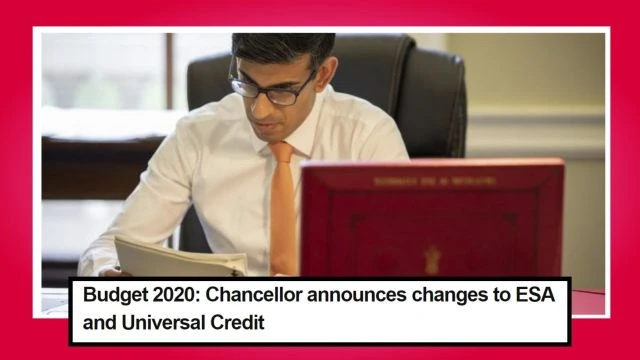 2020 Tory Budget changes to ESA and Universal Credit