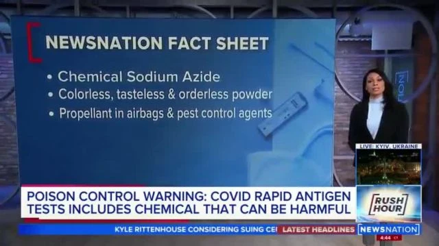 Rapid Test Kits Are Poisonous Contain Toxic Substances