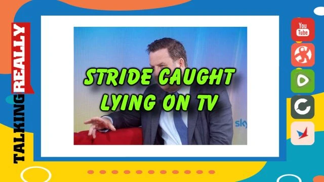 Mel Stride caught lying on TV | Talking Really Channel | DWP News