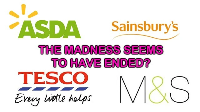 Supermarket Audit: The madness seems to have ended? [YT UPLOAD]