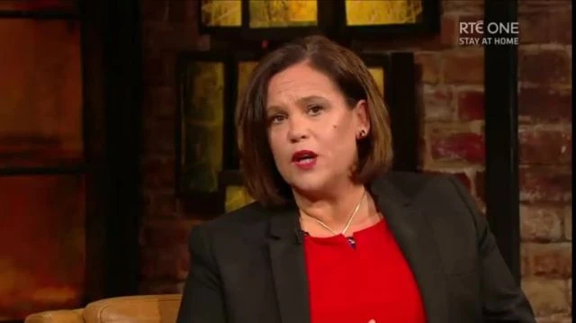 Mary Lou McDonald (Leader of Sinn Fein)