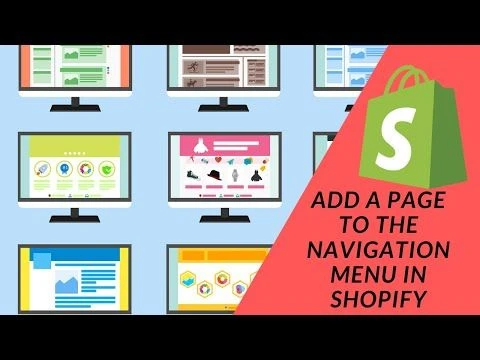 Shopify Tutorial  How To Start a Profitable eCommerce Store  Pt 8 Adding Pages to Navigation Menu