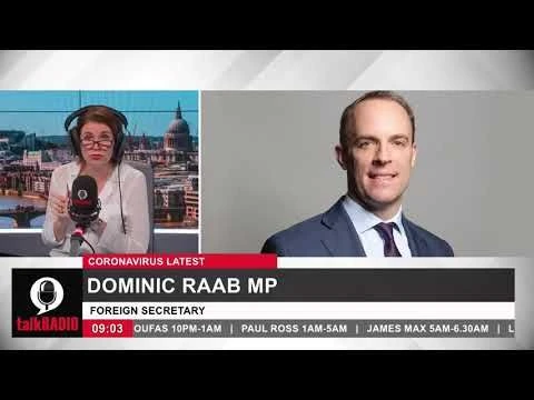 Dominic Raab Speechless due to government lies