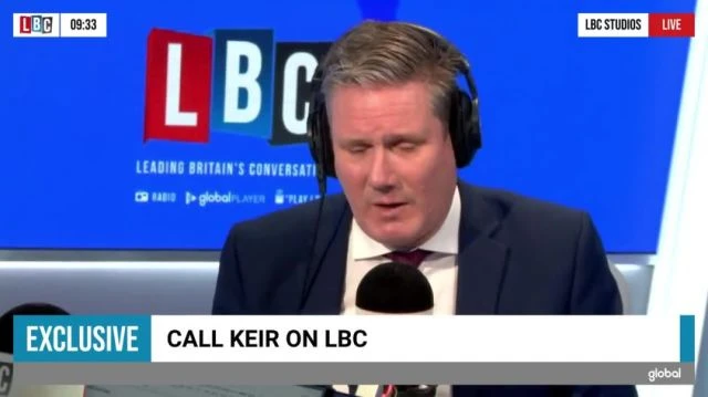 Labour leader Keir Starmer this morning unable to confirm if women have peniss or not