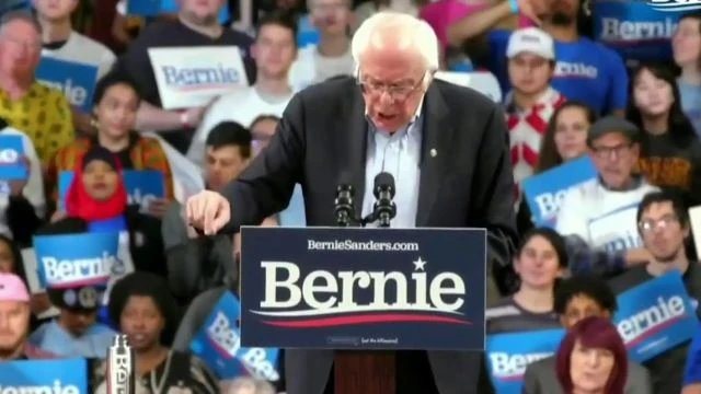 Bernie Sanders met with PEPE taunt at recent speech