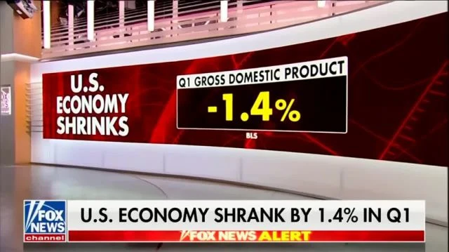 “Two Straight Quarters of Negative Growth Equates to a Recession”