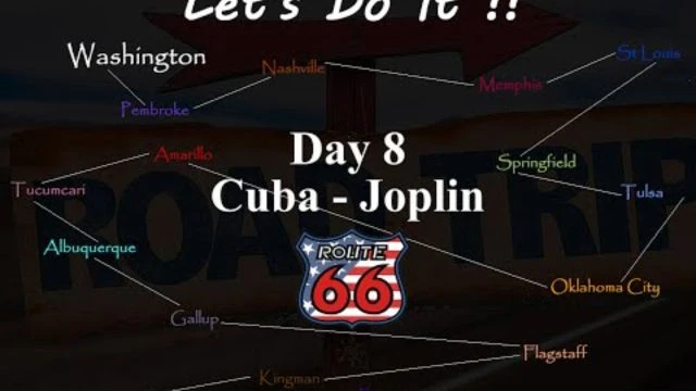 American Road Trip Route 66 Day 8 Cuba to Joplin