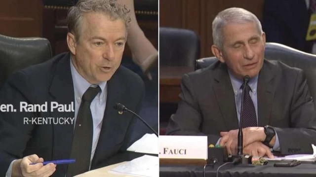 ⁣Rand Paul Challenges Fauci on Masks & Covid Vaccines in Senate Hearing