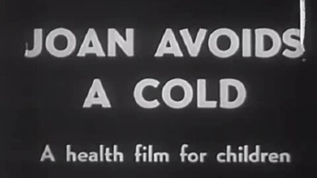 Joan Avoids A Cold 1947 - US National Archives