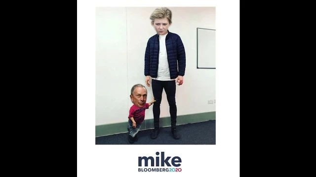 Mike Bloomberg Apologizes for Barron Trump Photo