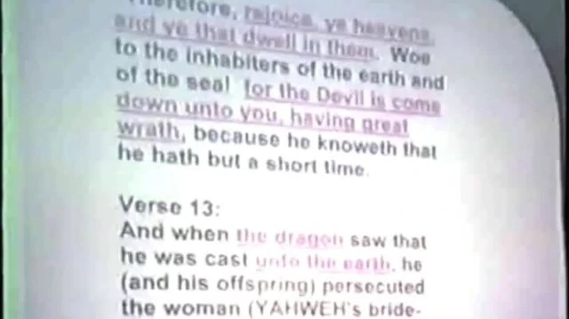 THE LOST TRIBE OF MANASSEH AND THE SEEDLINE OF SATAN __Dr James P Wickstrom