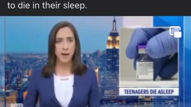 VACCINE CAUSED KIDS TO DIE IN THEIR SLEEP