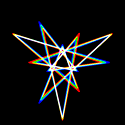 rainbow ani star