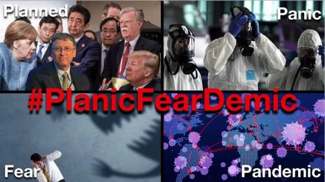 #PlanicFearDemic - Planned Panic Fear Pandemic #WarUponLife