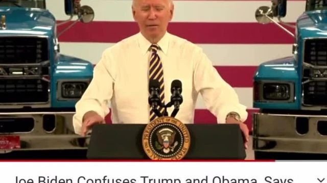 Biden having dementia Freudian slips